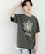 フラワーアートグラフィックショートスリーブTシャツ