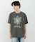 フラワーアートグラフィックショートスリーブTシャツ