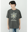 フラワーアートグラフィックショートスリーブTシャツ