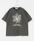 フラワーアートグラフィックショートスリーブTシャツ
