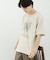 フラワーアートグラフィックショートスリーブTシャツ