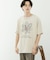 フラワーアートグラフィックショートスリーブTシャツ