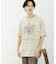フラワーアートグラフィックショートスリーブTシャツ