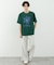 フラワーアートグラフィックショートスリーブTシャツ