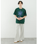 フラワーアートグラフィックショートスリーブTシャツ