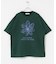 フラワーアートグラフィックショートスリーブTシャツ