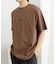 スノーダイクルーネックロゴTシャツ