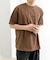 スノーダイクルーネックロゴTシャツ