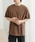 スノーダイクルーネックロゴTシャツ