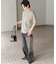 スノーダイクルーネックロゴTシャツ