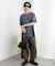 スノーダイクルーネックロゴTシャツ