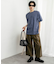 スノーダイクルーネックロゴTシャツ