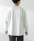 ヘビーウェイトナイロン布帛ポケットロングスリーブTシャツ