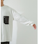ヘビーウェイトナイロン布帛ポケットロングスリーブTシャツ