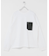 ヘビーウェイトナイロン布帛ポケットロングスリーブTシャツ