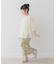 『親子リンク』コットンボイルギャザーブラウス(KIDS)