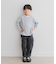 『親子リンク』『WEB／一部店舗限定サイズ』ボーダーワイドプルオーバー(KIDS)