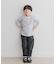 『親子リンク』『WEB／一部店舗限定サイズ』ボーダーワイドプルオーバー(KIDS)