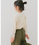 『親子リンク』『WEB／一部店舗限定サイズ』ボーダーワイドプルオーバー(KIDS)
