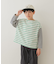『WEB／一部店舗限定サイズ』CPボートネックボーダー(KIDS)