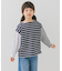 『WEB／一部店舗限定サイズ』CPボートネックボーダー(KIDS)