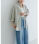 new basic　ガーメントダイオーバーシャツ