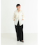 new basic　ガーメントダイオーバーシャツ