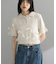 『WEB限定』シャツカラーリボンニット