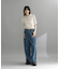 『WEB限定』シャツカラーリボンニット