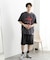 『別注』HOT STUFF×SENSE OF PLACE　 プリントTシャツ B