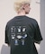 『別注』OATSIDE×SENSE OF PLACE　グラフィックショートスリーブ Tシャツ A