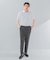 『イージーケア／速乾性』LIFE STYLE TAILOR　トリコット半袖プルオーバー