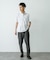 『イージーケア／速乾性』LIFE STYLE TAILOR　トリコット半袖プルオーバー