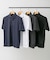 『イージーケア／速乾性』LIFE STYLE TAILOR　トリコット半袖プルオーバー