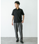 『イージーケア／速乾性』LIFE STYLE TAILOR　トリコット半袖プルオーバー