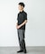 『イージーケア／速乾性』LIFE STYLE TAILOR　トリコット半袖プルオーバー