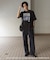 『別注』SENSE OF PLACE×BTTF　クルーネックプリントTシャツ A