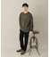 『XLサイズあり』ヘリンボーン柄クルーネックニット