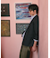『セットアップ対応』ピンストライプルーズテーラードジャケット