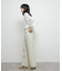 『2サイズ展開』スリムフレアパンツ