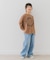 『別注』FRUIT OF THE LOOM×DOORS　サークルロゴ長袖Tシャツ(KIDS)