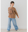 『別注』FRUIT OF THE LOOM×DOORS　サークルロゴ長袖Tシャツ(KIDS)