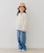 『別注』FRUIT OF THE LOOM×DOORS　サークルロゴ長袖Tシャツ(KIDS)
