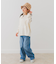 『別注』FRUIT OF THE LOOM×DOORS　サークルロゴ長袖Tシャツ(KIDS)