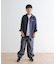 『WEB／一部店舗限定サイズ』 『セットアップ対応』 オープンカラーロゴ刺繍シャツ(KIDS)