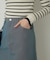 サイドポケットツキミニスカート