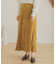 クラッシュベロアロングスカート
