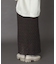 スカシアミメランジロングスカート