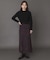 スカシアミメランジロングスカート