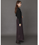 スカシアミメランジロングスカート